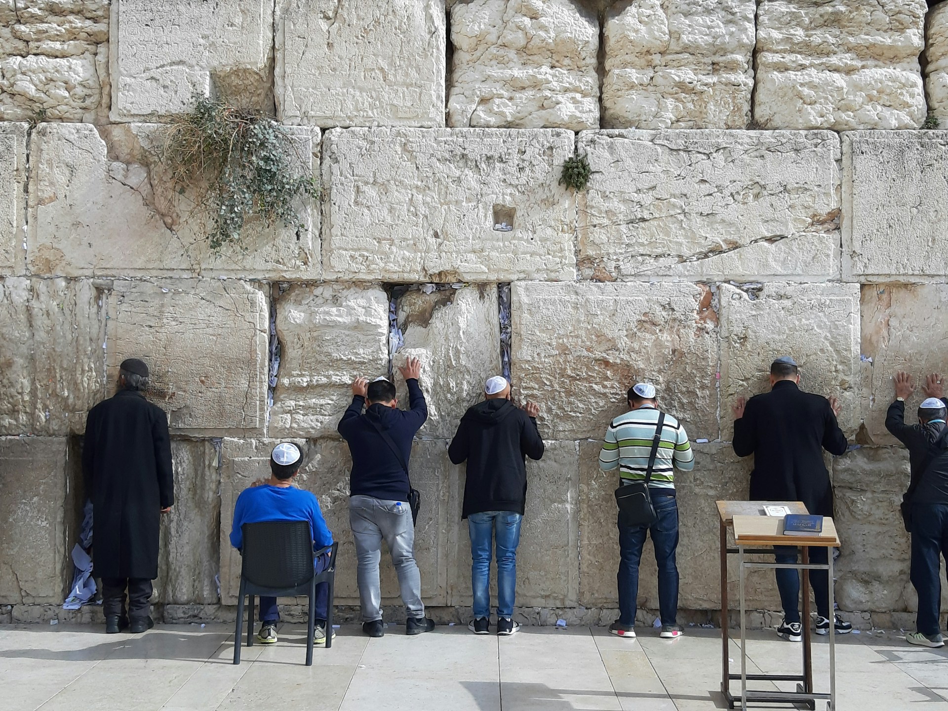 Western Wall prayer note